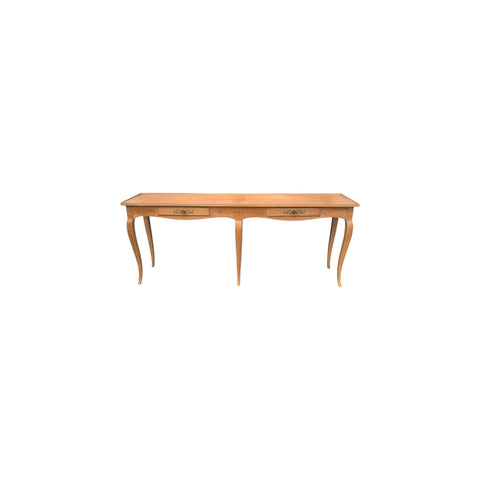 Henredon Louis XV Style Oak Console Table French
