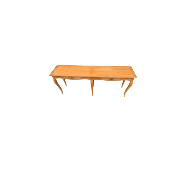 Henredon Louis XV Style Oak Console Table French