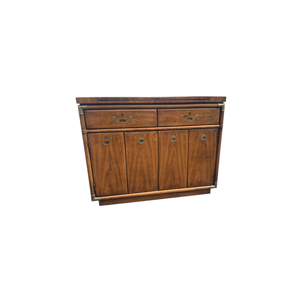 Drexel Heritage Accolade Italian Campaign Style Flip-Top Server Buffet