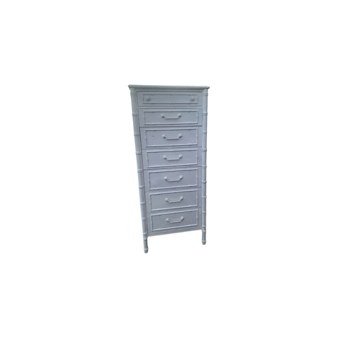 Thomasville Faux Bamboo Tall Lingerie Chest of drawers