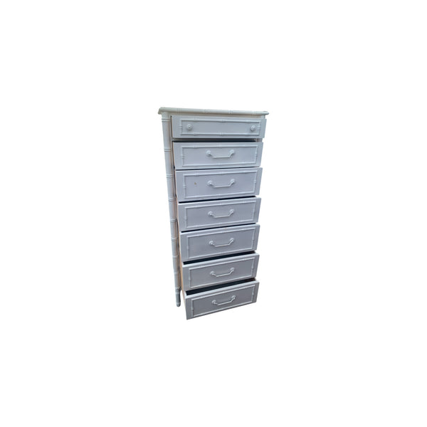 Thomasville Faux Bamboo Tall Lingerie Chest of drawers