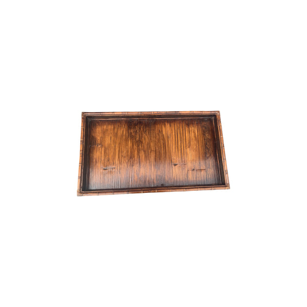 Bamboo and Rattan Tray Coffee Table by Palecek
