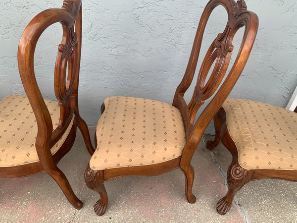 Thomasville Kent Park Collection Mahogany Kensington dining Chairs lot of 4