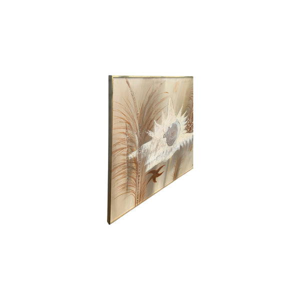 Lee Reynolds Signed Original Canvas Painting Shell/Starfish 5'x 4'