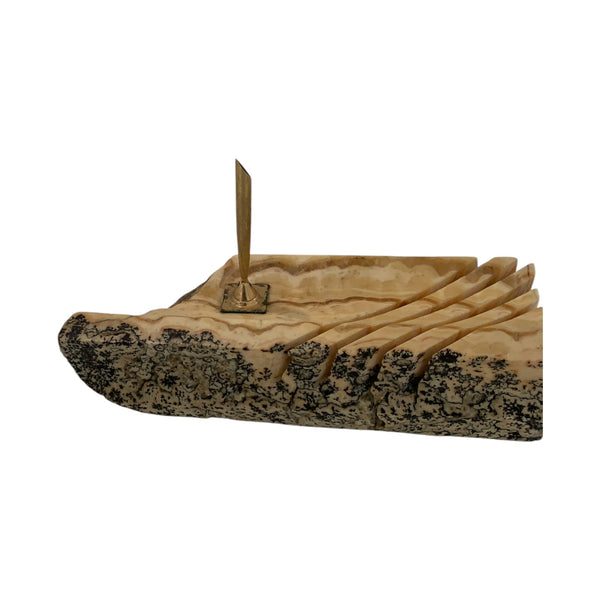 Vintage Onyx paper and fountain pen holder