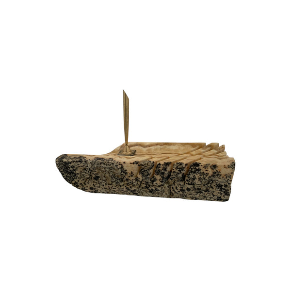 Vintage Onyx paper and fountain pen holder