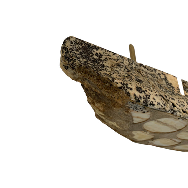 Vintage Onyx paper and fountain pen holder