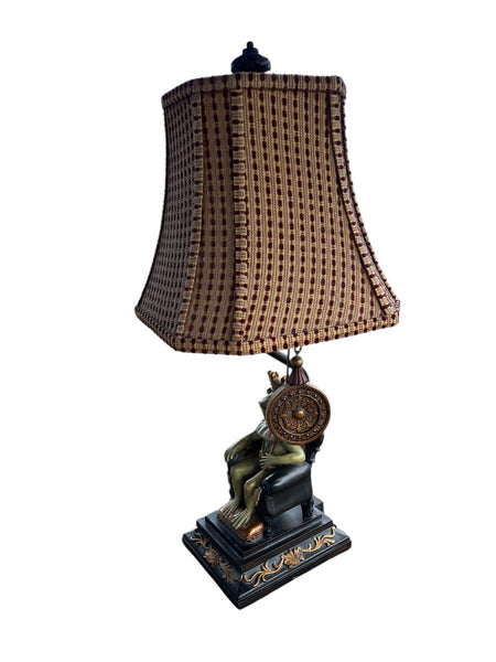 King Frog on Throne Table lamp
