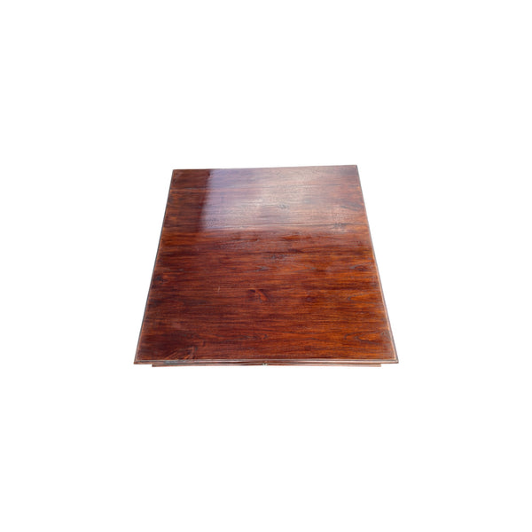 Vintage Tommy Bahama Style wooden coffee/end tables set with pineapple accents.