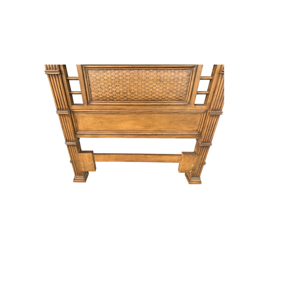 Twins Bamboo Rattan Headboards in Square Tommy Bahama Style