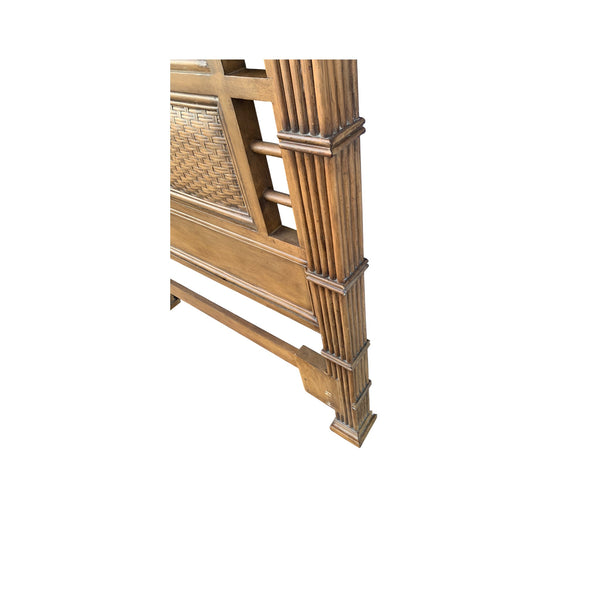 Twins Bamboo Rattan Headboards in Square Tommy Bahama Style
