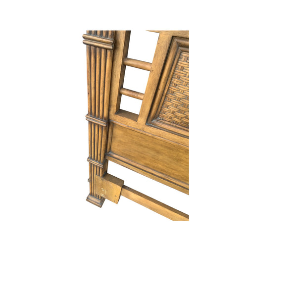 Twins Bamboo Rattan Headboards in Square Tommy Bahama Style
