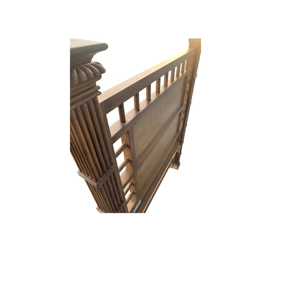 Twins Bamboo Rattan Headboards in Square Tommy Bahama Style