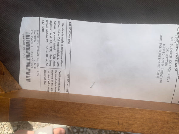 Ethan Allen Queen Anne Style Maple Benches or Stools - A Pair