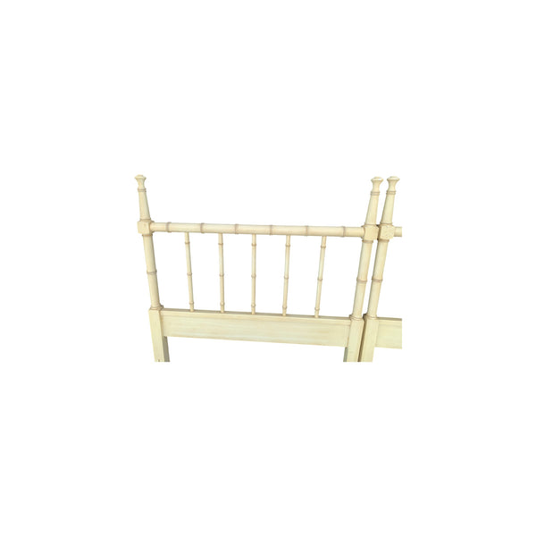Henry Link Bali Hai Faux Bamboo Twin Size Headboards Hollywood regency