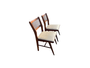 Craddock furniture Mid Century dining chairs a pair