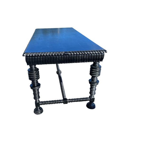Mediterranean Noir Furniture Portuguese Writing Desk Black