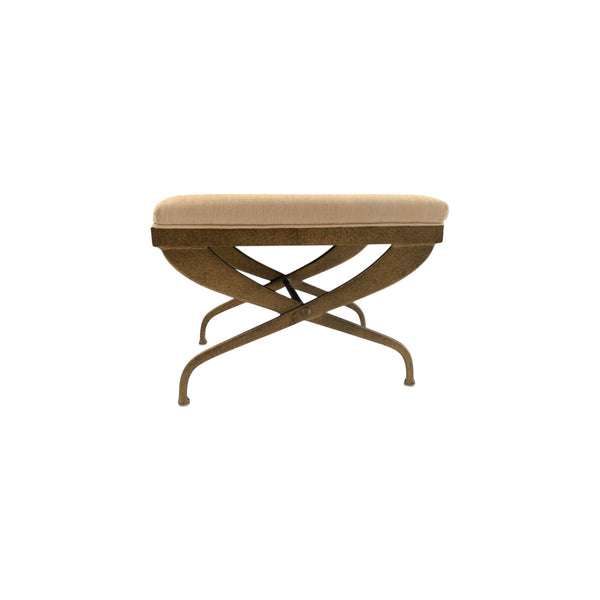 Drexel Heritage Wrought Iron x bench