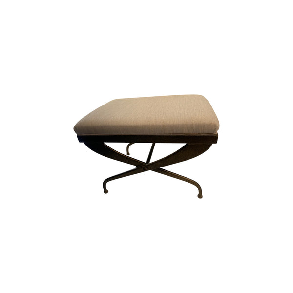 Drexel Heritage Wrought Iron x bench