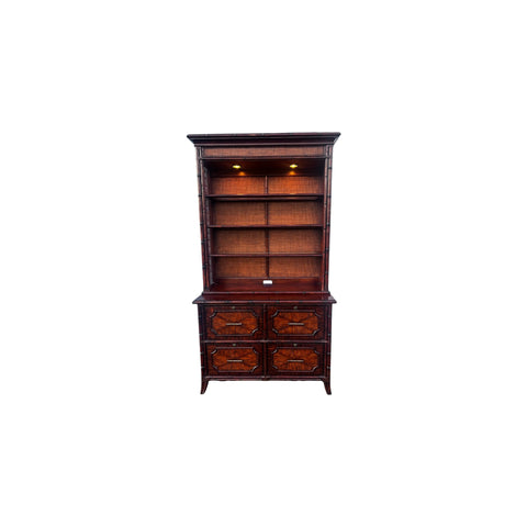 Sligh Bal Harbor Laguna Beach File Chest and bookcase set