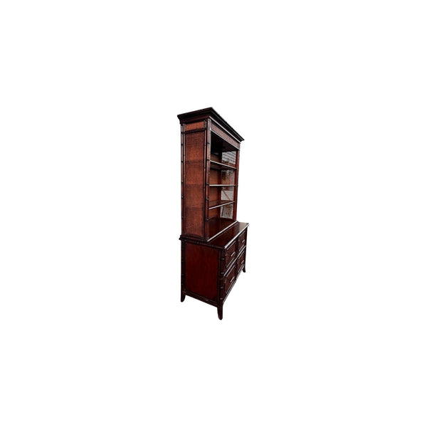 Sligh Bal Harbor Laguna Beach File Chest and bookcase set