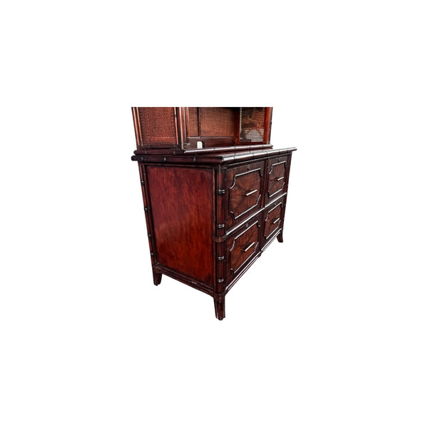 Sligh Bal Harbor Laguna Beach File Chest and bookcase set