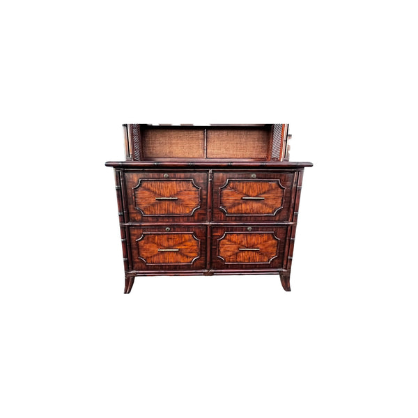 Sligh Bal Harbor Laguna Beach File Chest and bookcase set