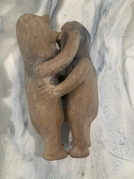 Pre-Columbian-Style Erotic Terracota Couple Figures