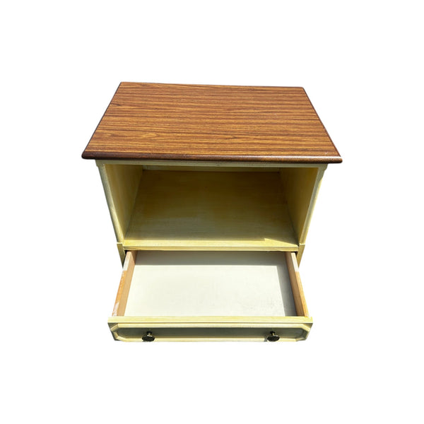 Ficks Reed Rattan Nightstand Bamboo Nightstand Palm Beach