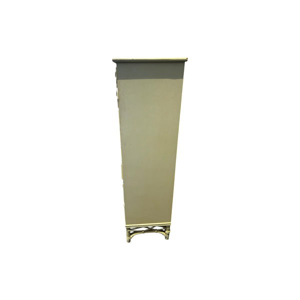 Ficks Reed Faux Bamboo Lingerie Chest Palm beach 8 drawers