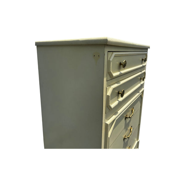 Ficks Reed Faux Bamboo Lingerie Chest Palm beach 8 drawers