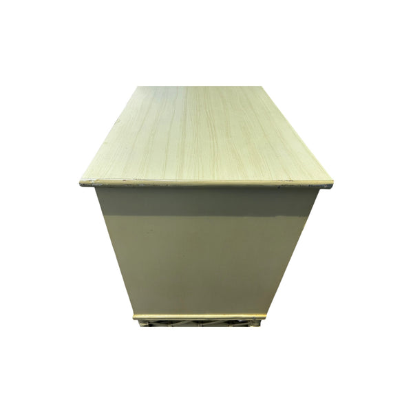 Ficks Reed Faux Bamboo Lingerie Chest Palm beach 8 drawers