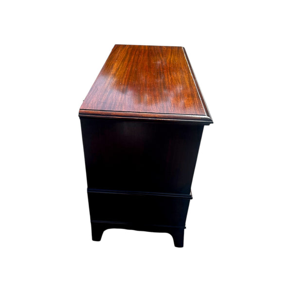 Lane Single Drawer Mahogany Cedar Lined Blanket Chest Hepplewhite