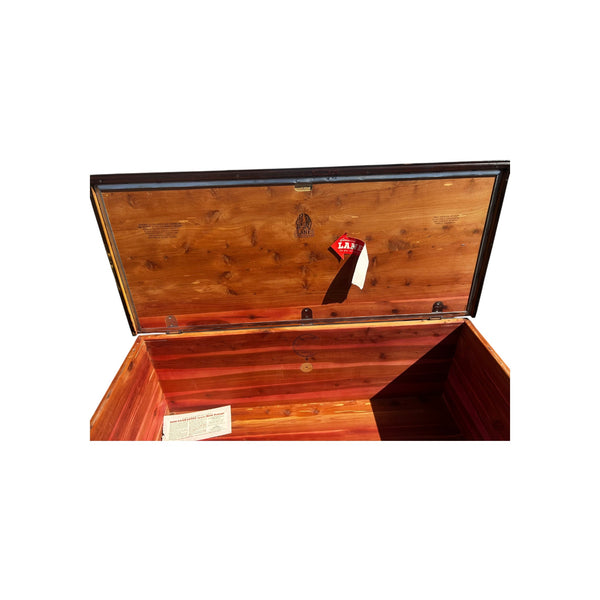 Lane Single Drawer Mahogany Cedar Lined Blanket Chest Hepplewhite