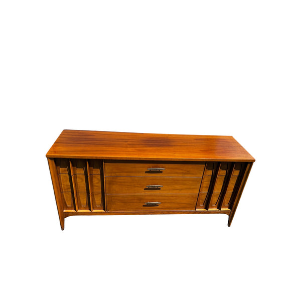 Vtg Kent Coffey "Townhouse" Mid Century Modern 9-Drawer Dresser with mirror