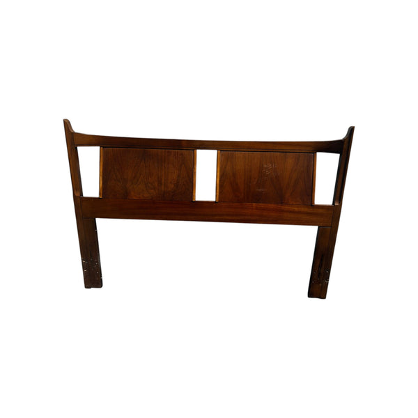 Kent Coffey Townhouse Walnut Queen Headboard