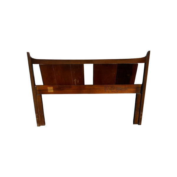 Kent Coffey Townhouse Walnut Queen Headboard