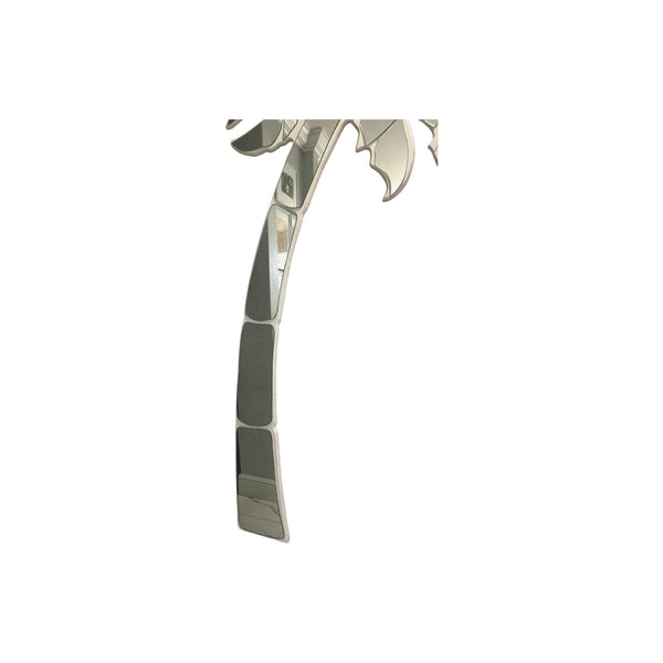 Vintage Postmodern Sculpted Coastal Florida Palm Tree Mirror 64.5"
