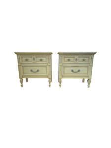 Dixie French Country Nightstands a Pair