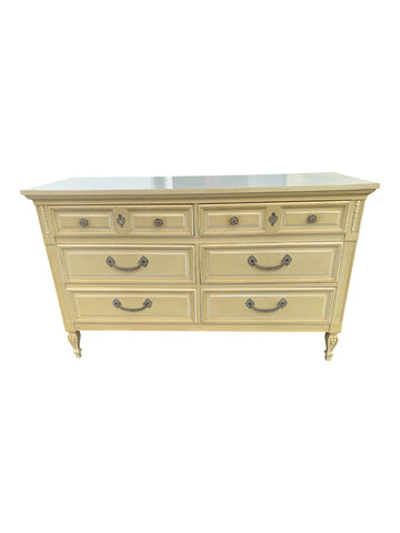 DIXIE FURNITURE French Country Beige/cream Double Dresser