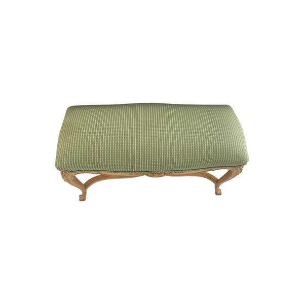 French Country Provincial Louis XV Style Bench
