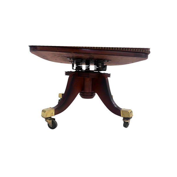 Pulaski Leather Swivel Office Chair with casters