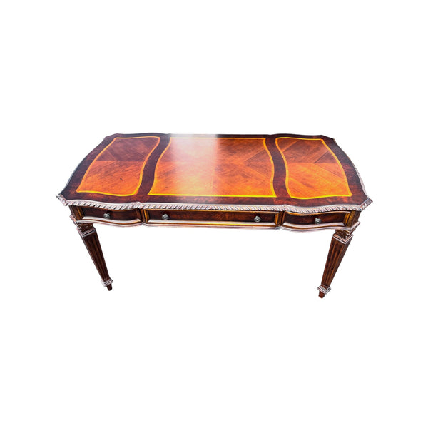 Hekman Old World Burl Wood & Walnut Ansley Rectangular Writing Desk