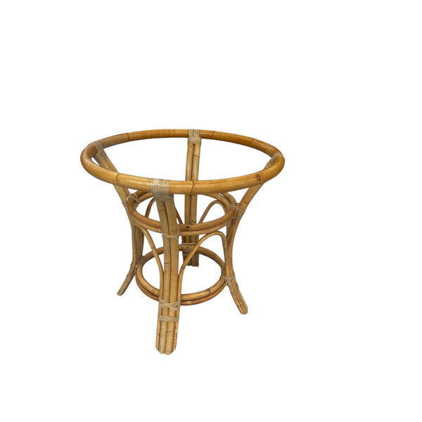 Vintage Tropical Regency Rattan Pineapple Dining Set in the style of Palecek