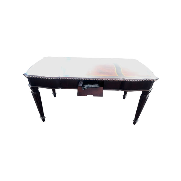 Hekman Old World Burl Wood & Walnut Ansley Rectangular Writing Desk