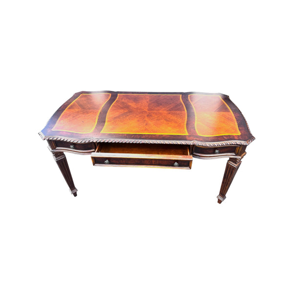 Hekman Old World Burl Wood & Walnut Ansley Rectangular Writing Desk