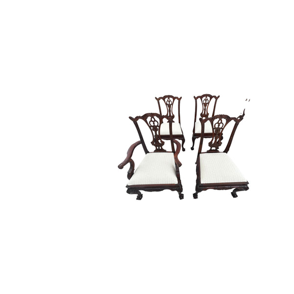 Set Of 8 MAITLAND SMITH Mahogany Dining Room Chairs