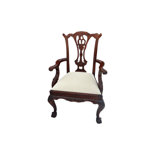 Set Of 8 MAITLAND SMITH Mahogany Dining Room Chairs