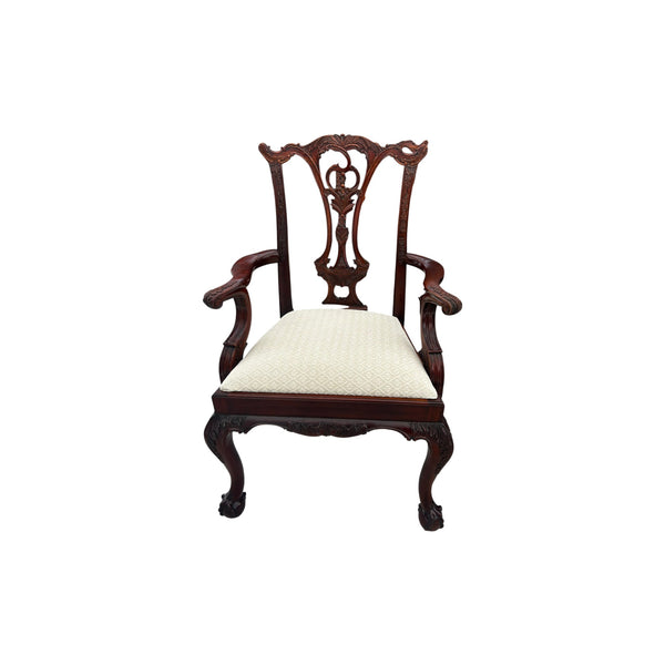 Set Of 8 MAITLAND SMITH Mahogany Dining Room Chairs