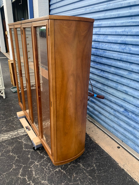 950's American of Martinsville Mid Century China Cabinet 2 pieces